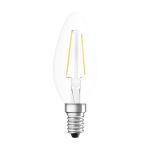 Ledvance Classic LED E14 Candela Filamento Chiara 2.5W 250lm - 827 Bianco Molto Caldo | Sostitua 25W