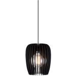 Nordlux Luce Pendente Tribeca 24 Nero Legna | E27 Max 60W