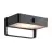 Nordlux Saulio Luce Da Parete Aluminium Nero 4.45W 370lm - 830 Luce Calda -  | IP44