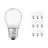 Confezione Multipack 10x Ledvance Classic LED E27 Sferica Filamento Ghiaccio 4W 470lm - 827 Bianco Molto Caldo | Sostitutiva 40W