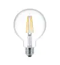 Philips MASTER Value LED Globe E27 120mm Filamento Chiara 5.9W 806lm - 927 Bianco Molto Caldo | Miglior resa cromatica - Sostitutiva 60W