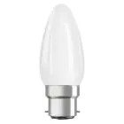 Ledvance Classic Performance LED Bulbo B22d Candela Filamento Ghiaccio 4.8W 470lm - 827 Bianco Molto Caldo | Dimmerabile - Sostitutiva 40W