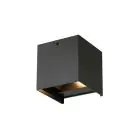 D'Lite LED Luce Da Parete Elingen Aluminium Nero 4.9W 480lm - 830 Luce Calda -  | Sensore Di Movimento