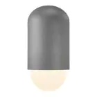 Nordlux Heka Luce Da Parete Aluminium Grigio | IP54 - Adatto per E27