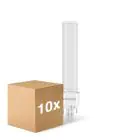 Confezione Multipack 10x Noxion Lucent PL-C LED 7.4W 1000lm - 840 Bianco Freddo | Sostitutiva 26W